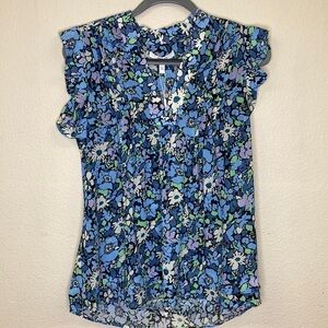 Derek Lam 10 Crosby Floral Blouse NWT Size 6